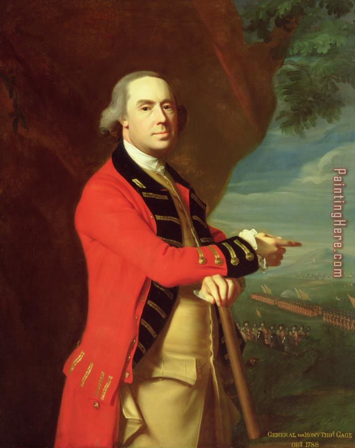 John Singleton Copley Portrait of General Thomas Gage
